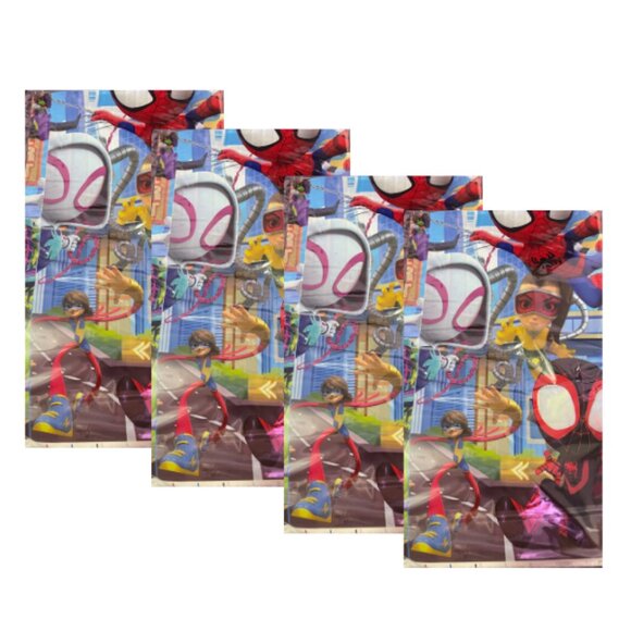 Spider-Man & Friends Happy Birthday Plastic Tablecloth 54" x 108" Party Decor 4p - Picture 3 of 4